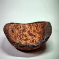 Textura de vetas de madera con corteza natural